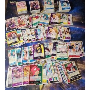 One Piece TCG - 400 Cards - LEADER CARDS INCLUDED - Near Mint